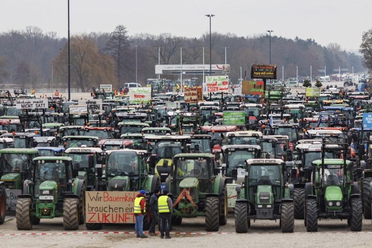 Protest farmárov, Nemecko