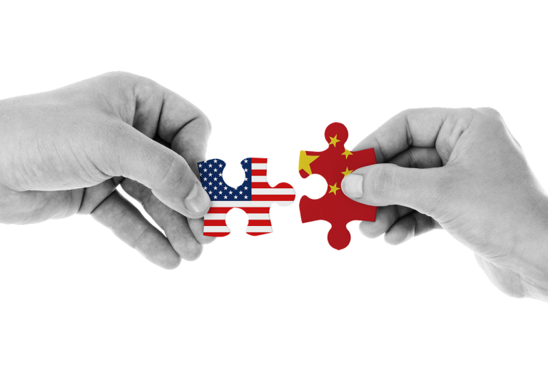 USA Čína puzzle