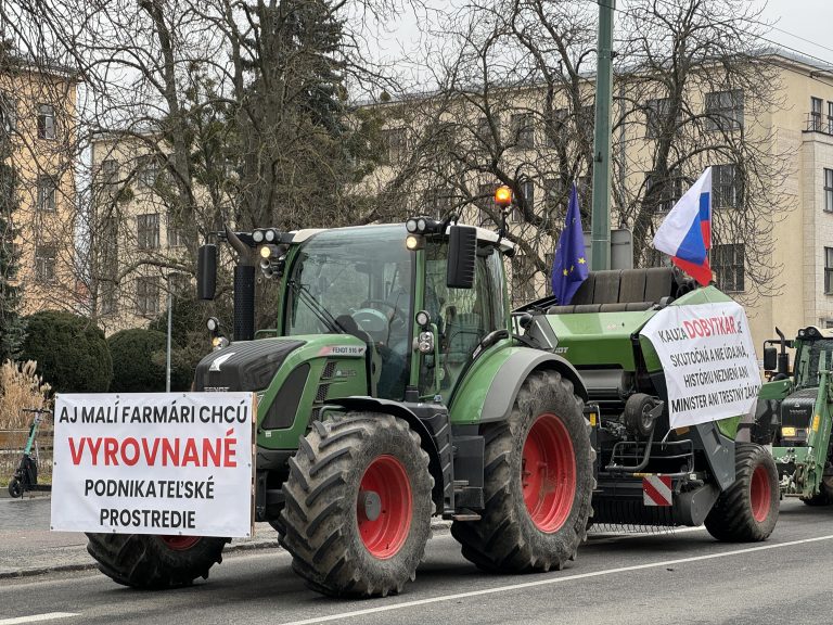 Celoslovenský protest farmárov a gazdov v Prešove