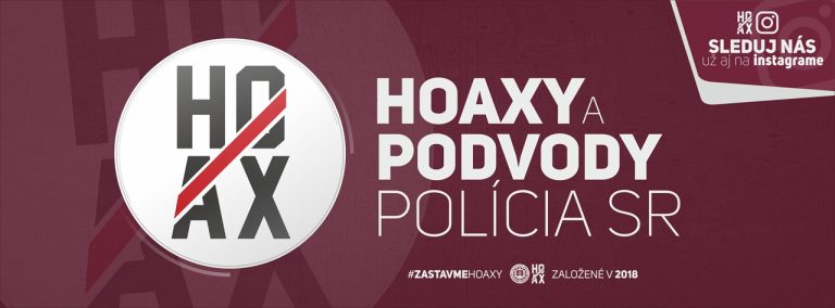 Hoaxy a podvody - Polícia SR