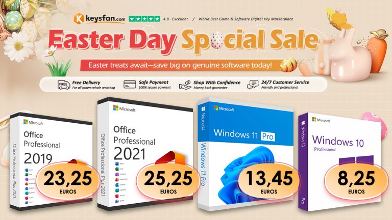 Windows 11 len za 13,45 € a Office 2021 Pro za 25,25 €