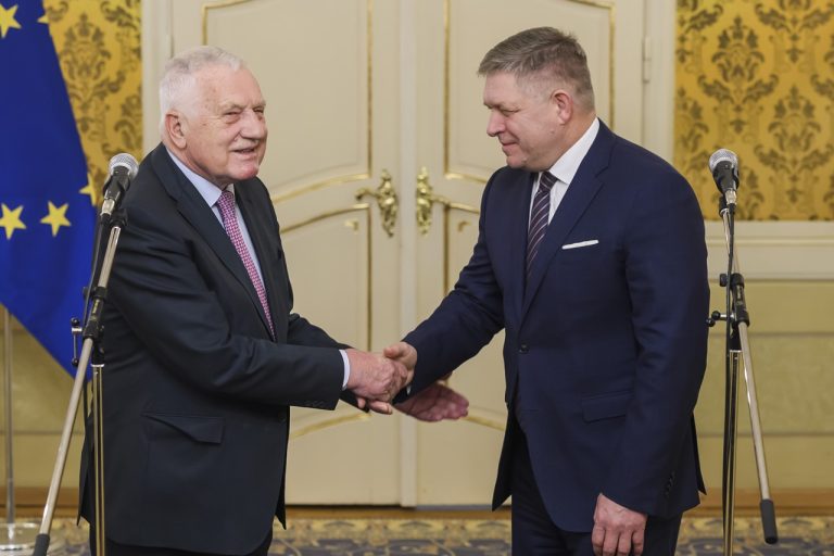 Václav Klaus Robert Fico