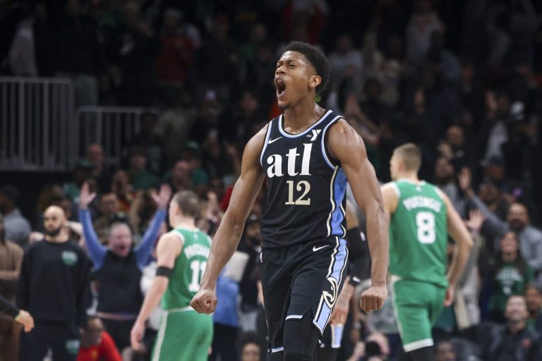 De'Andre Hunter Atlanta Hawks - Boston Celtics