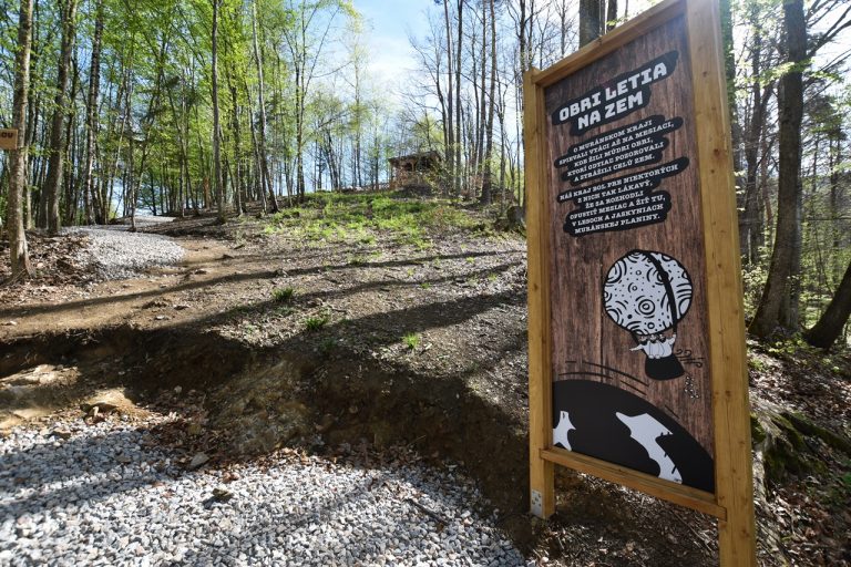 Pri syslej lúke na Muránskej planine vzniká nový rodinný park Obrovisko