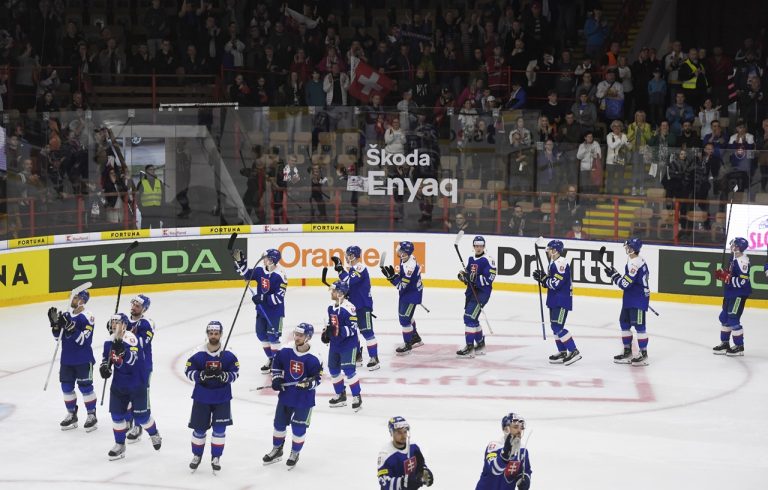 Slovensko - Švajčiarsko príprava hokej Humenné