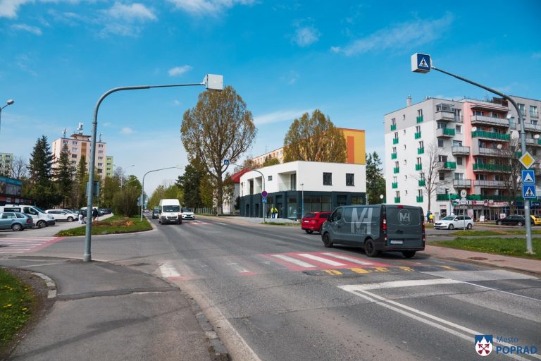 okružná križovatka Poprad