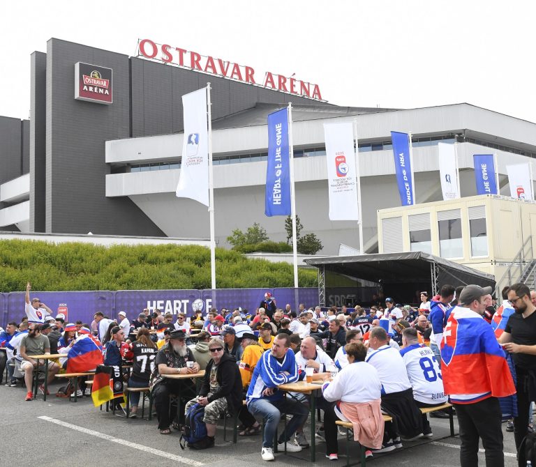 MS2024 fanzóna atmosféra Ostrava