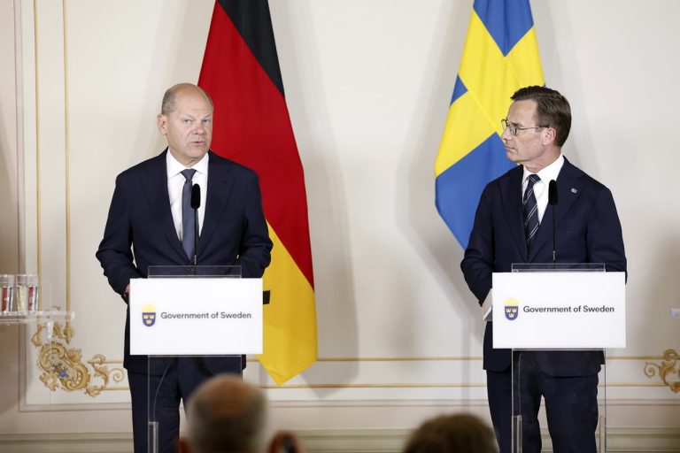 Olaf Scholz Ulf Kristersson Schôdzka predsedov vlád severských krajín v Štokholme