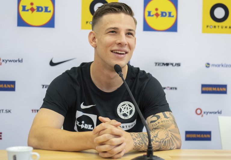 Tlačová konferencia slovenskej futbalovej reprezentácie