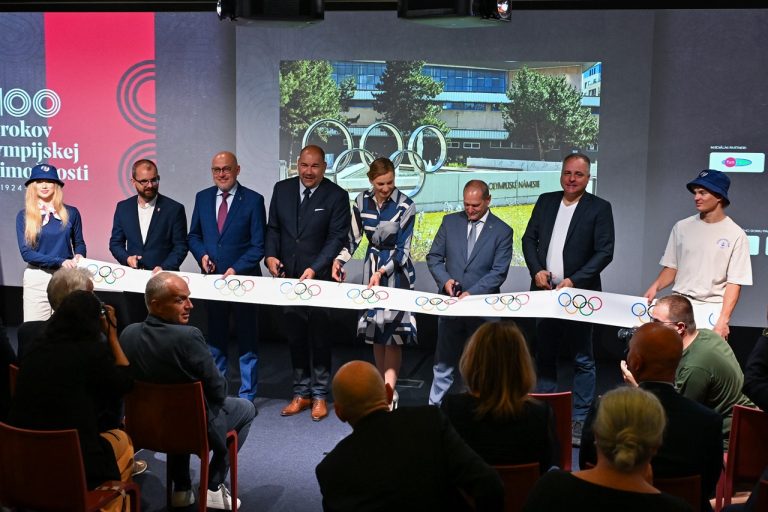 Predstavenie olympijskej kolekcie a otvorenie Olympijského námestia v Bratislave