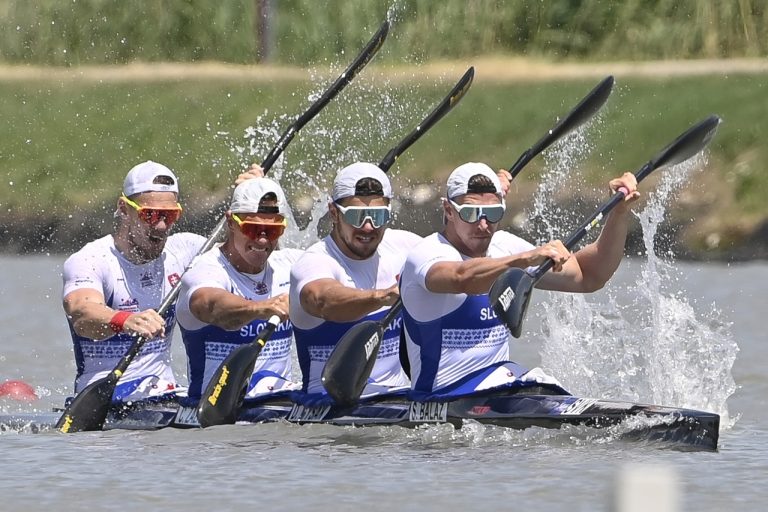 Samuel Baláž, Denis Myšák, Csaba Zalka a Adam Botek