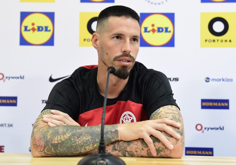 Tlačová konferencia slovenskej futbalovej reprezentácie na ME 2024 v Nemecku