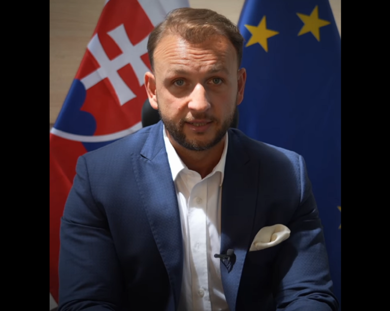Minister vnútra Matúš Šutaj Eštok (HLAS-SD)