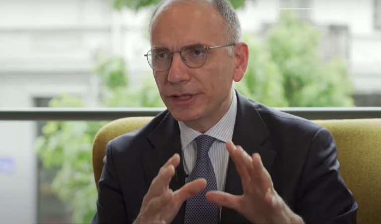 Na snímke bývalý taliansky premiér Enrico Letta