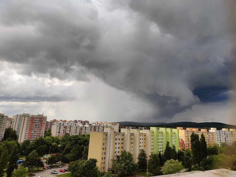 supercela v Košiciach