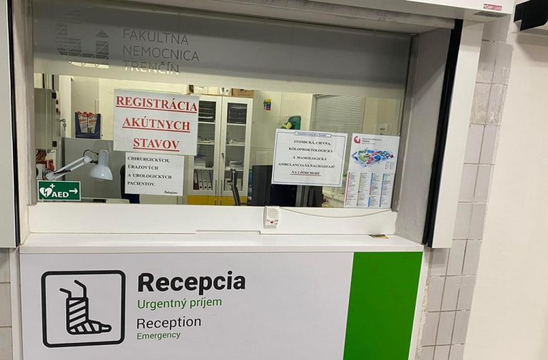 Fakultná nemocnica Trenčín ambulantná pohotovosť