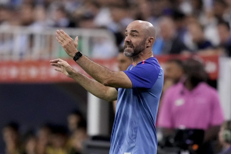 Copa America Soccer Argentina Ecuador Felix Sanchez Bas