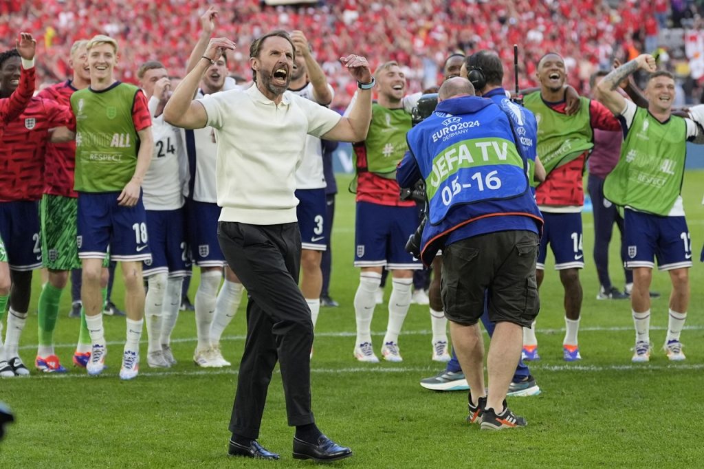 Anglicko - Švajčiarsko Gareth Southgate