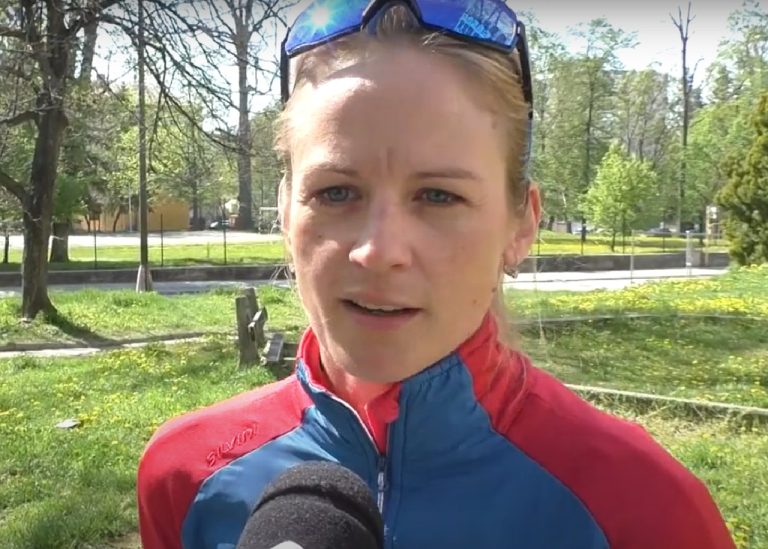 Slovenská reprezentantka Kristína Néč-Lapinová