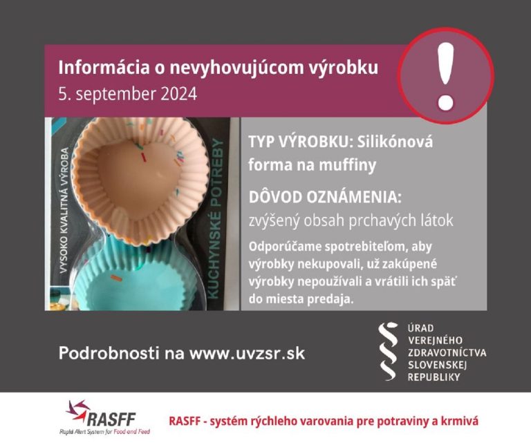 nevyhovujúci výrobok