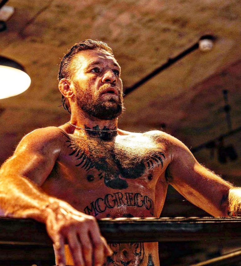 Na snímke hviezda MMA Conor McGregor