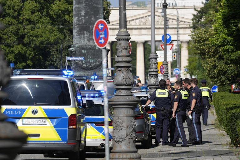 Policajný zásah po streľbe v Mníchove