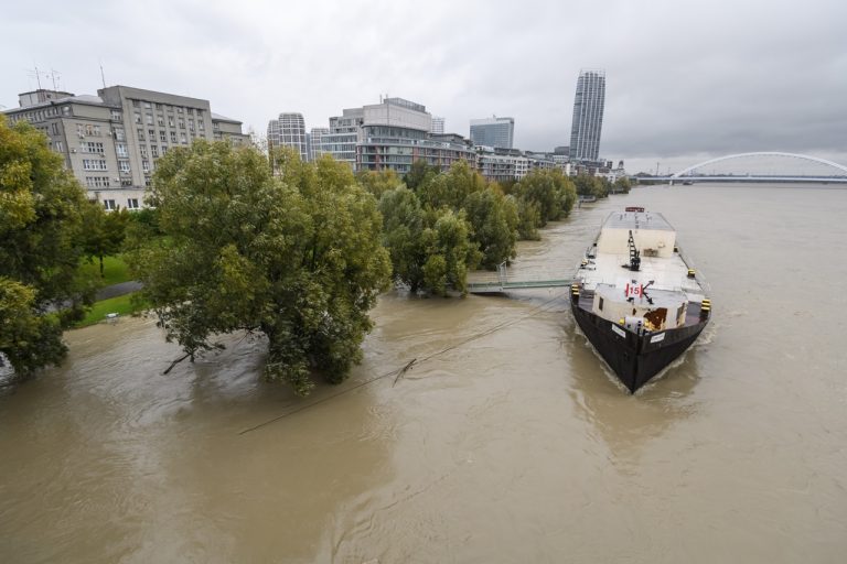 Bratislava povodne situácia Dunaj