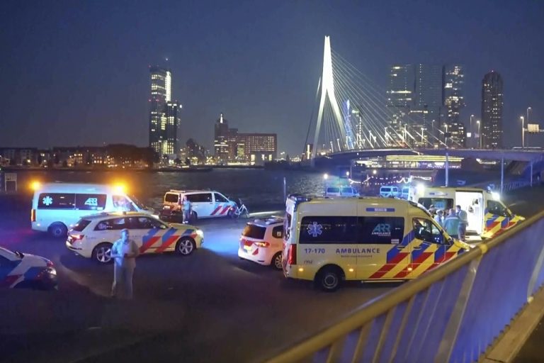 Netherlands Stabbing útok nožom v Rotterdame