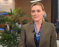 Na snímke poslankyňa Európskeho parlamentu Judita Laššáková