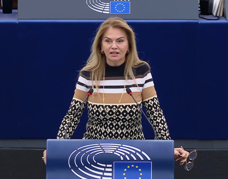 Na snímke poslankyňa Európskeho parlamentu Monika Beňová(SMER-SSD, v EP nezaradená)