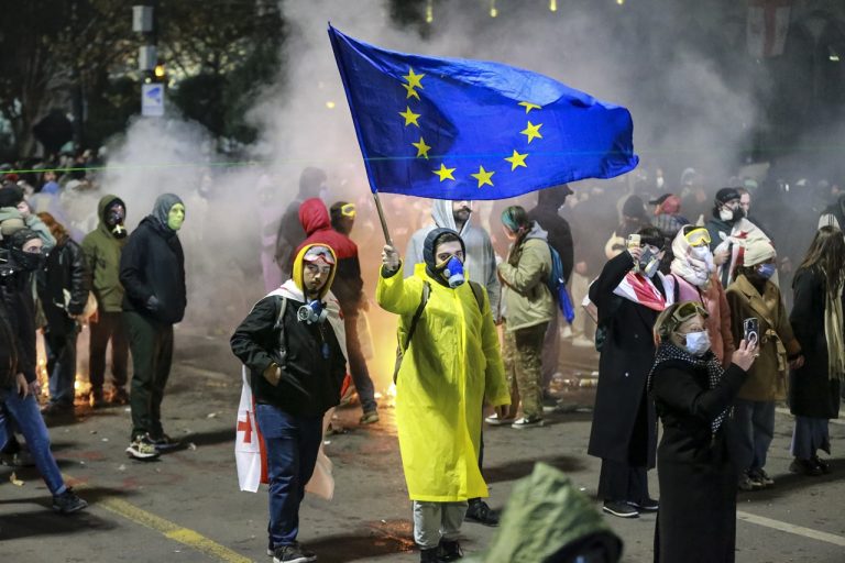 Gruzínsko protest