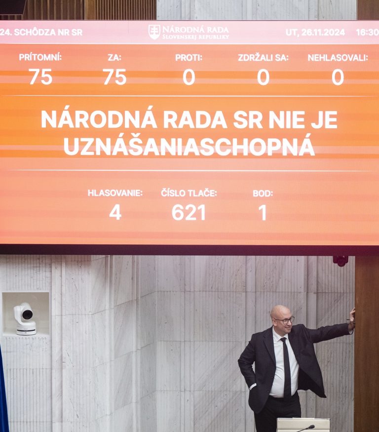 imoriadna 24. schôdza Národnej rady SR