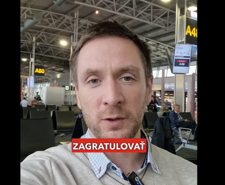 Na snímke europoslanec Milan Uhrík (Republika, v EP frakcia ESN)