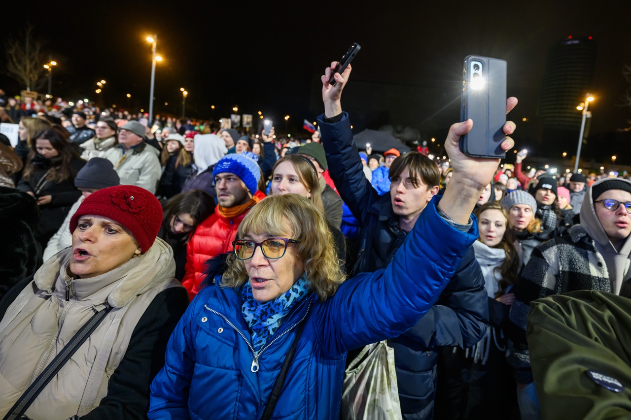 Pochod na podporu slovenskej kultúry s názvom Za budúcnosť kultúry v Bratislave