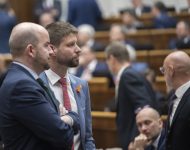 Martin Dubéci a Michal Šimečka