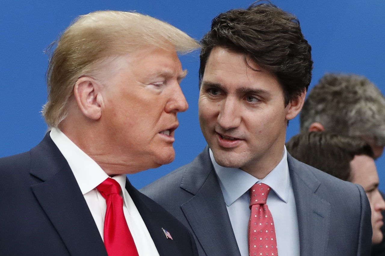 Donald Trump a Justin Trudeau