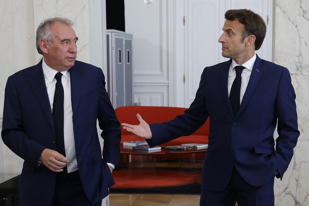 Macron a Bayrou