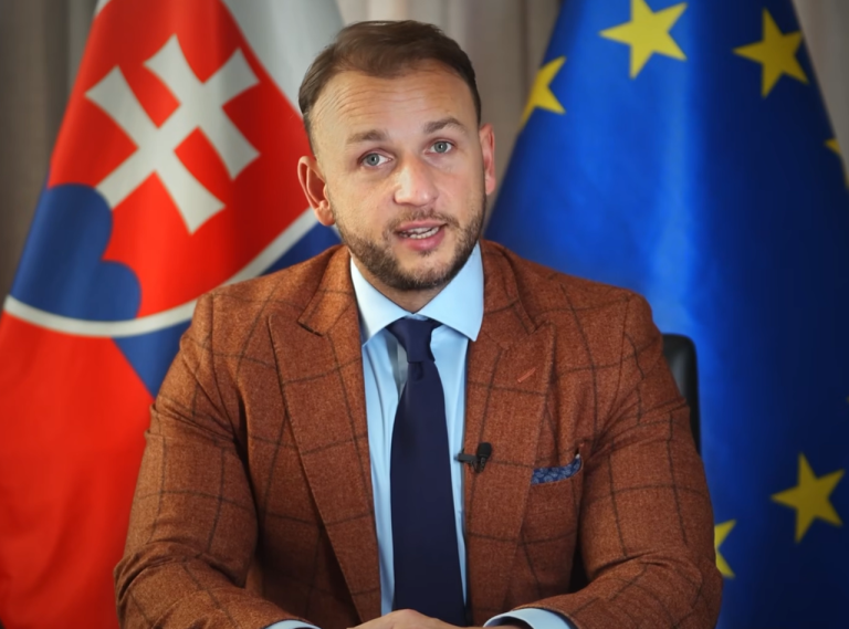 Na snímke minister vnútra Matúš Šutaj Eštok (HLAS-SD)