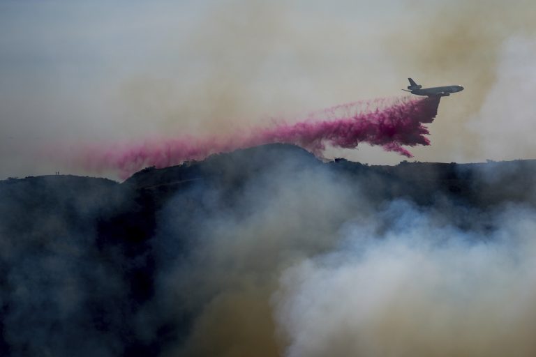 Los Angeles Kalifornia Požiar Lesný