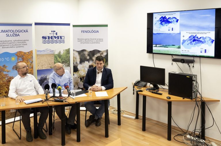 Tlačová konferencia Slovenského hydrometeorologického ústavu ku klimatologickému zhodnoteniu roku 2024