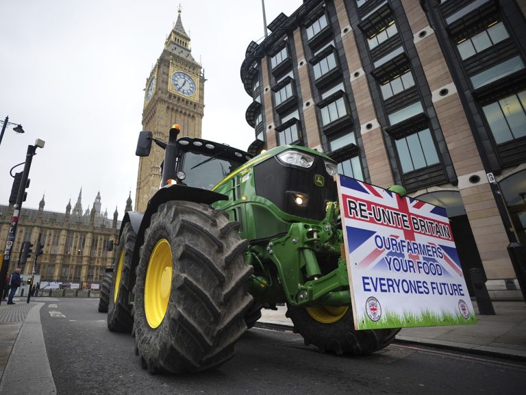 Protest farmárov vo Veľkej Británii, Lodnýn