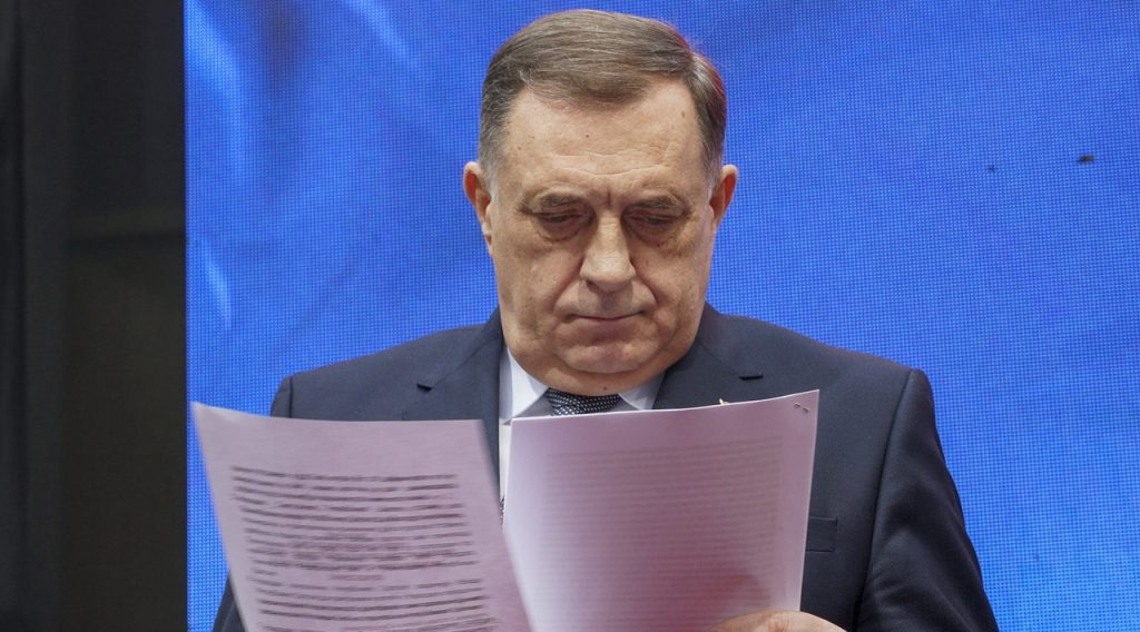 Bosnia Serb Leader Dodik