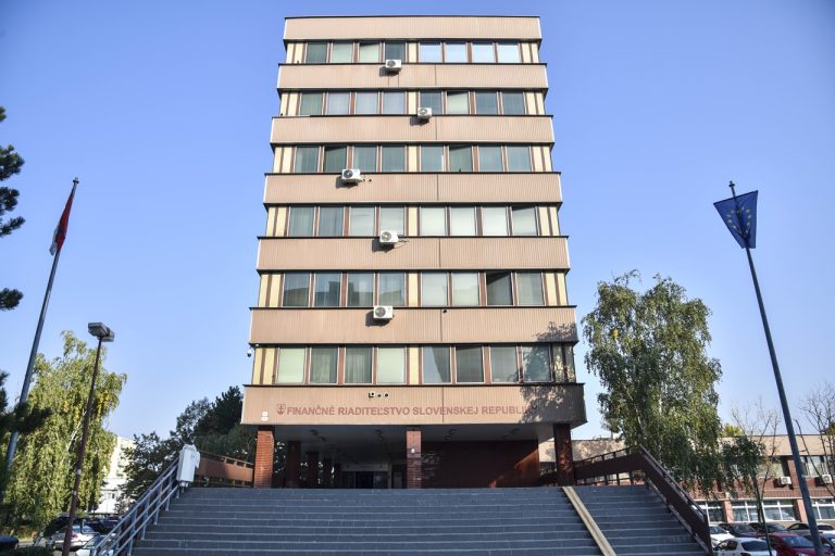 budova Finančného riaditeľstva SR v Bratislave