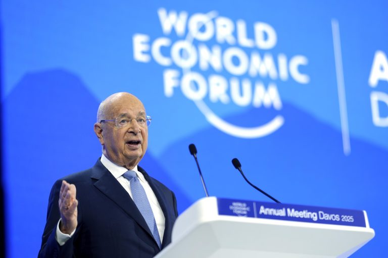 Switzerland Davos Klaus Schwab