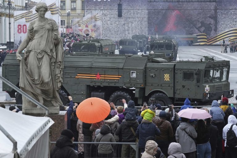 Russia Victory Day Parade Rehearsal