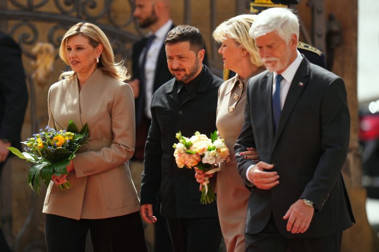 Zelenskyj v Prahe