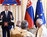 Slávnostný obed prezidenta SR Petra Pellegriniho pri príležitosti prvého výročia inaugurácie