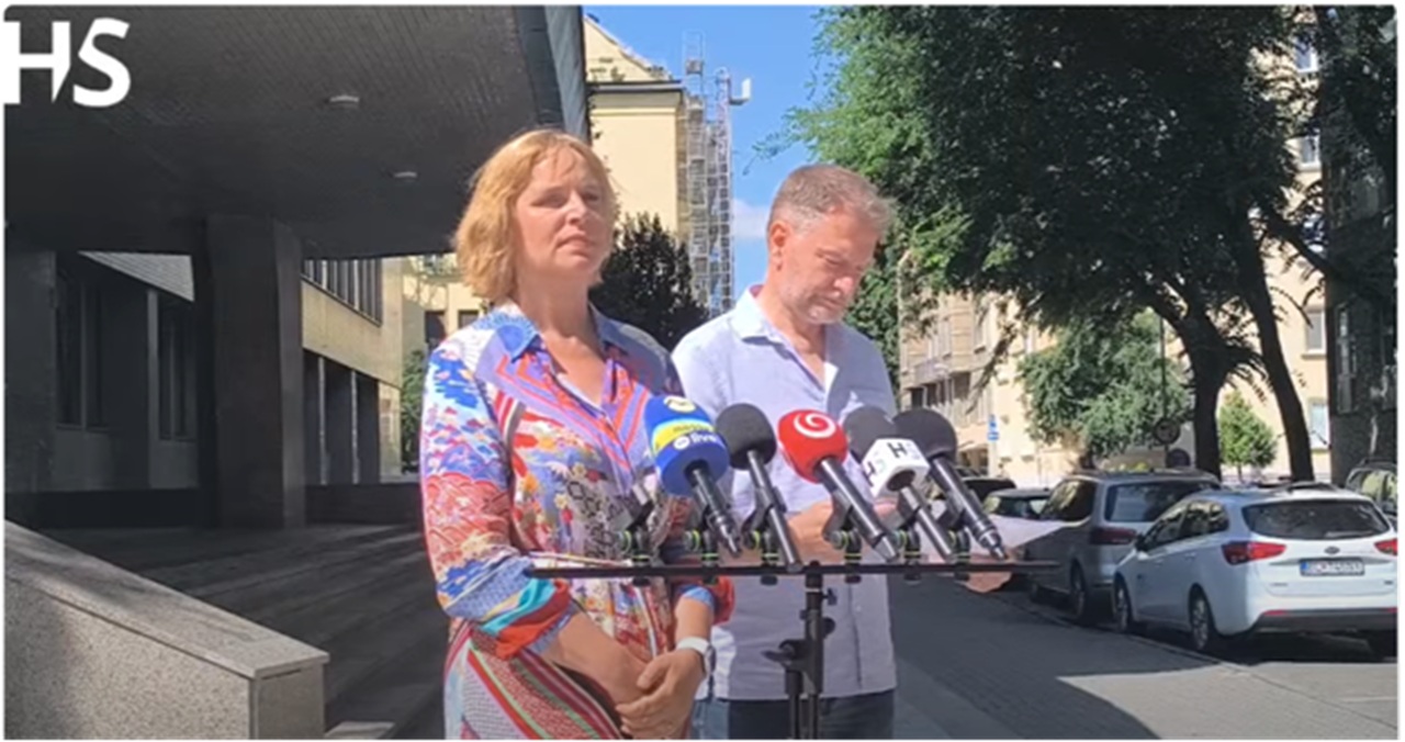 Veronika Remišová a Igor Matovič