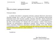 odmietnutie ministerstva