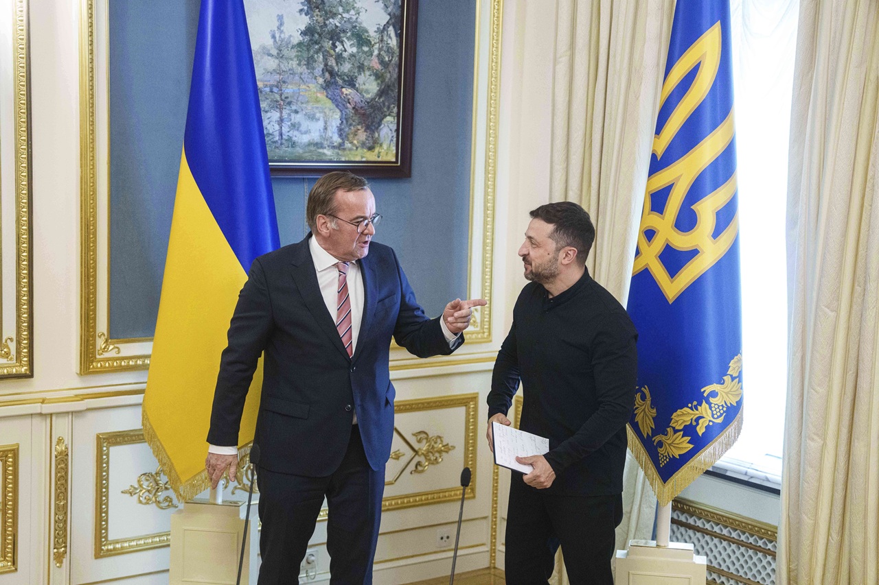 Boris Pistorius Volodymyr Zelenskyj